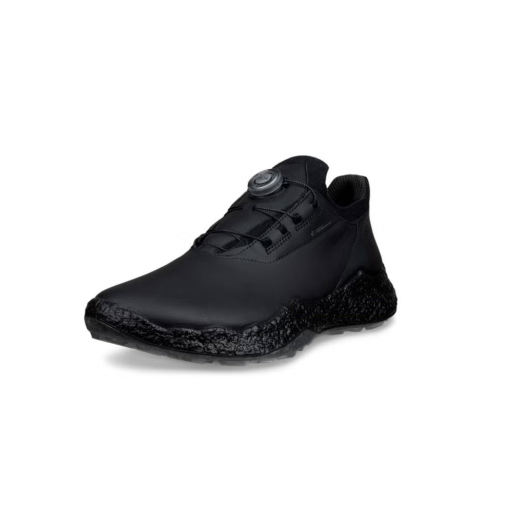 New Mens ECCO GOLF BIOM H5 BOA SHOE BLACK 138074-01001 EU 39-44 TAKSE