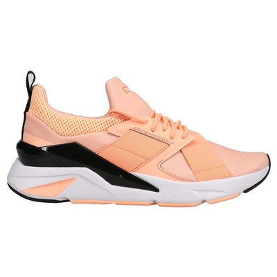

Женские оранжевые кроссовки Puma Muse X5 Pop Lace Up Повседневная обувь 384098-01, Оранжевый, Puma Muse X5 Pop Lace Up