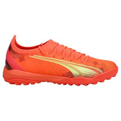 Мужские оранжевые кроссовки Puma Ultra Ultimate Cage Soccer спортивная обувь 10689303
