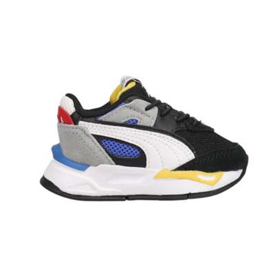 

Puma Mirage Sport Remix Ac Lace Up Infant Girls Черно-белые кроссовки Casual Sh, Black;white, Puma Mirage Sport Remix Ac Lace Up Infant