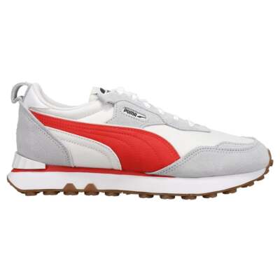 

Белые кроссовки для мальчиков Puma Rider Fv Essentials на шнуровке, повседневная обувь 3878850, Белый, Puma Rider Fv Essentials Lace Up Youth
