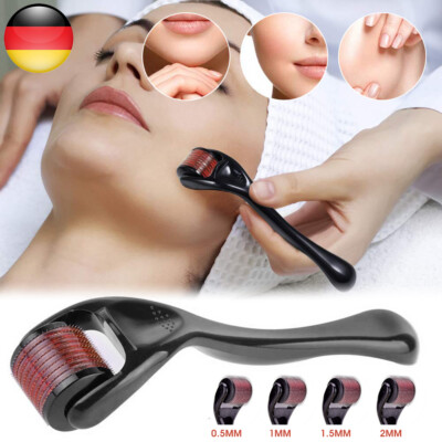 540 Titan Mikronadel Derma Roller Micro Nadelhaut Nadel Haut Therapie Gesichts✅	