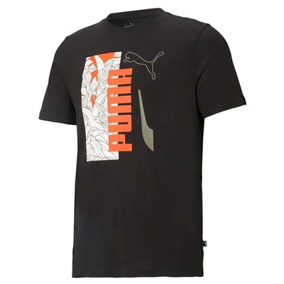 

Футболка Puma Summer Vibe Us, мужские повседневные топы размера  589180-01, Черный, Puma Summer Vibe Tee Us