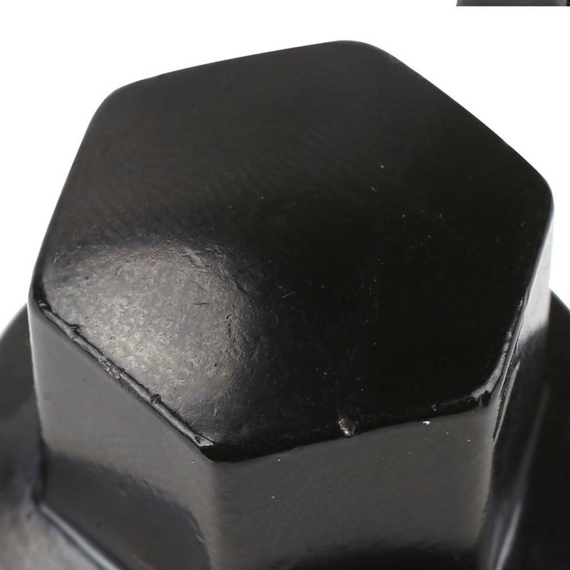 20pcs Black Wheel Nuts Washers 22mm Hex Shop Soiled For Discovery Range