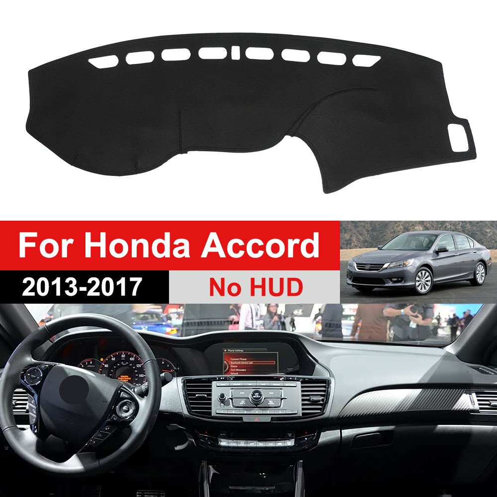 Dashboard For HONDA Accord 2013-2017 Leather Car Dash Cover Pretector Mat NEW