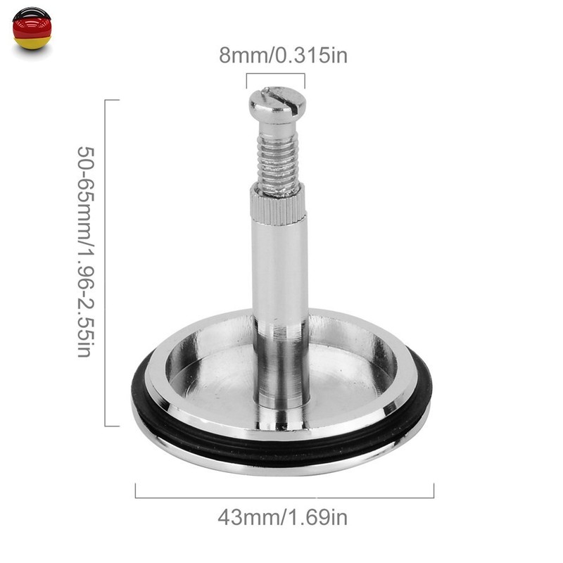 43mm BadewannenstÃ¶Psel AbflussstÃ¶Psel Stopfen Ventil Badewannen Abfluss StÃ¶Psel