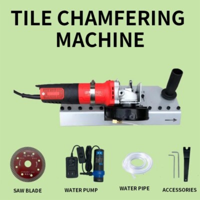 Tiling 45 Degree Angle Cutting Machine Tile Chamfering Machine Precision