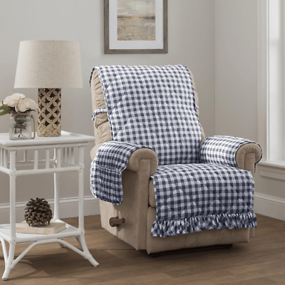Buffalo check cheap wing chair