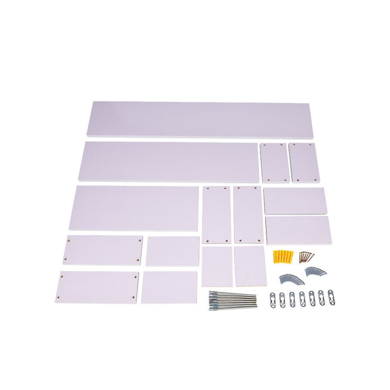 Juego de 6 Estantes Flotante montado en la Pared Estante de