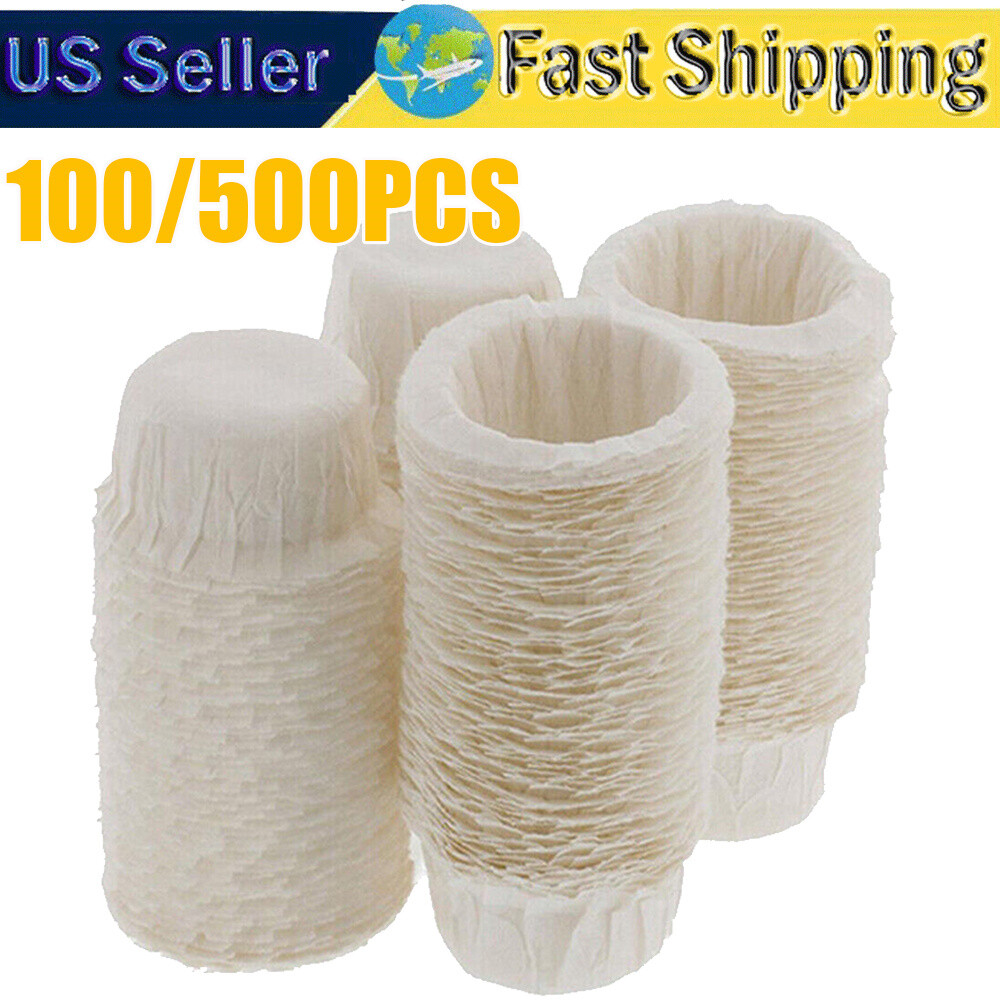 100-500 Count Disposable K-Cup Paper Filters For Keurig K-Cup Coffee Pods