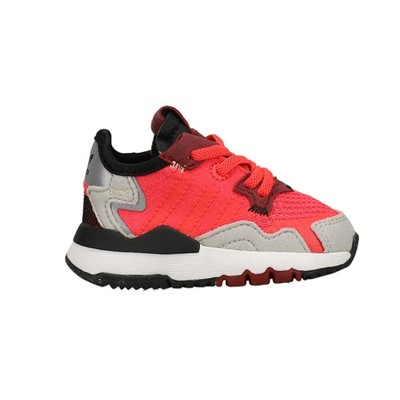 

adidas Nite Jogger Slip On Toddler Boys Размер 5 M Кроссовки Повседневная обувь EE6444, Black;grey;red, adidas Nite Jogger Slip On Toddler