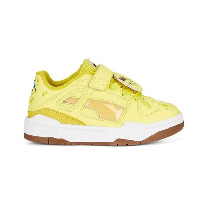 

Puma Sponge X Slipstream 2 Slip On Youth Boys Желтые кроссовки Повседневная обувь 3916, Желтый, Puma Sponge X Slipstream 2 Slip On Youth
