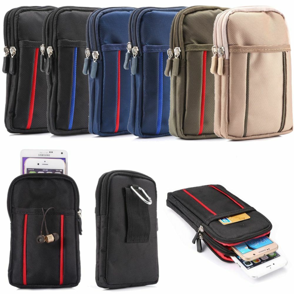 Gürteltasche Handy Tasche Nylon 175x110x30mm Handytasche Gürtel Herren Holster