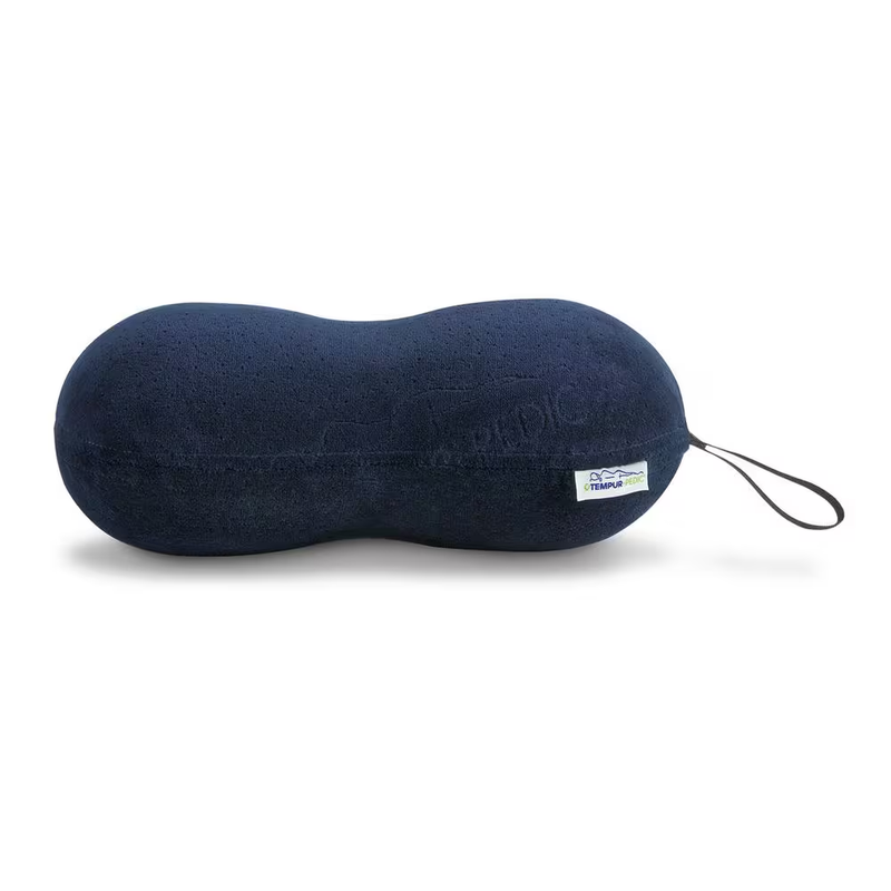 Tempur Pedic All Purpose Pillow Travel Neck Lumbar Support Peanut Cushion Roll