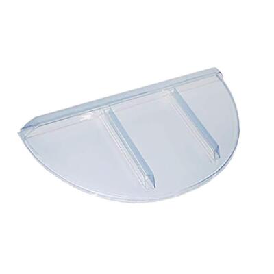 Shape 39 In W X 16 In D X 2.5 In Ordinary Half Round Flat Window Well Cover