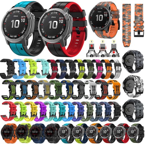 26 Mm Silikon Armband Für Garmin Fenix 7X Pro / Epix Pro 51mm / Enduro 2 – Ersatzarmband