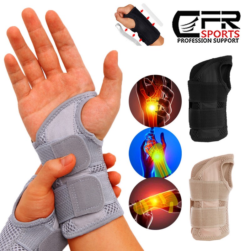 Adjustable Hand Wrist Brace Support Sprain Splint Carpal Tunnel Sprain Arthritis