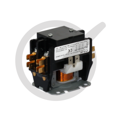 Contactor 2/24/40 - With Lugs & Cover - 2 Pole, 24 VAC, 40 Amp