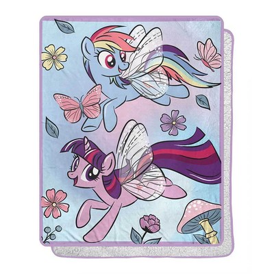 Мягкое шелковистое покрывало My Little Pony Flower Flight