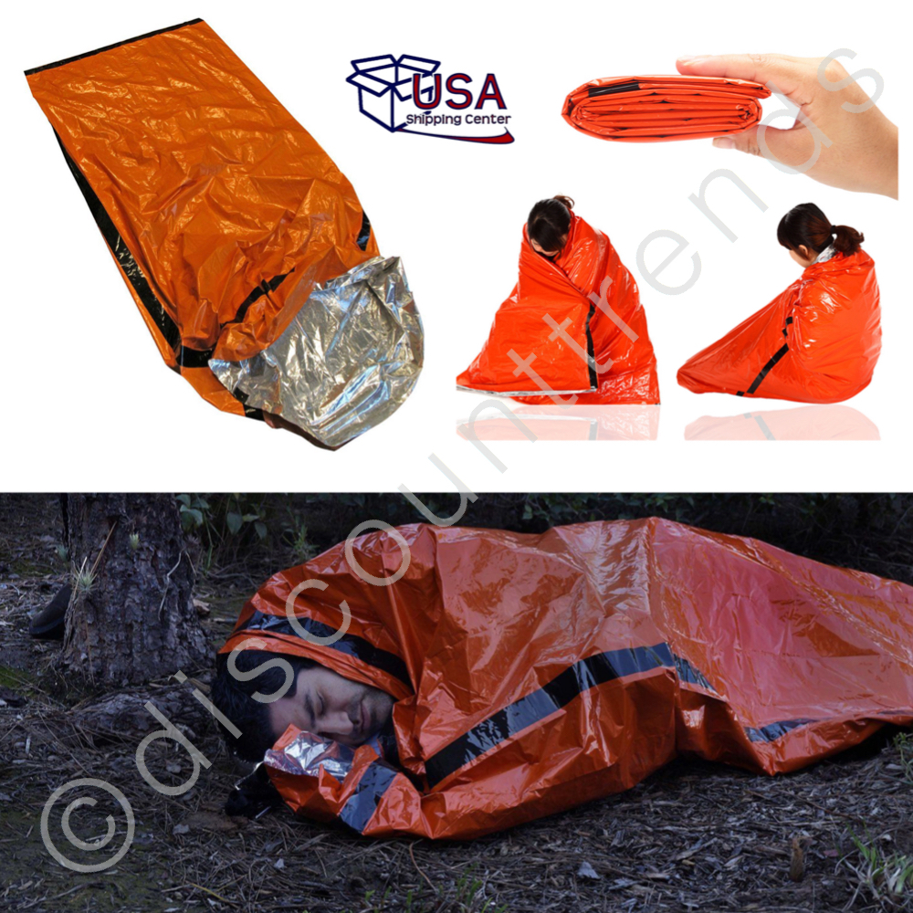 Heavy Duty Emergency Solar Thermal Sleeping Bag Bi In Sporting