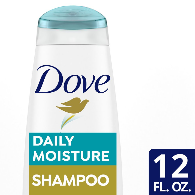 Dove Daily Moisture Shampoo for Dry Hair 12 Fl Oz