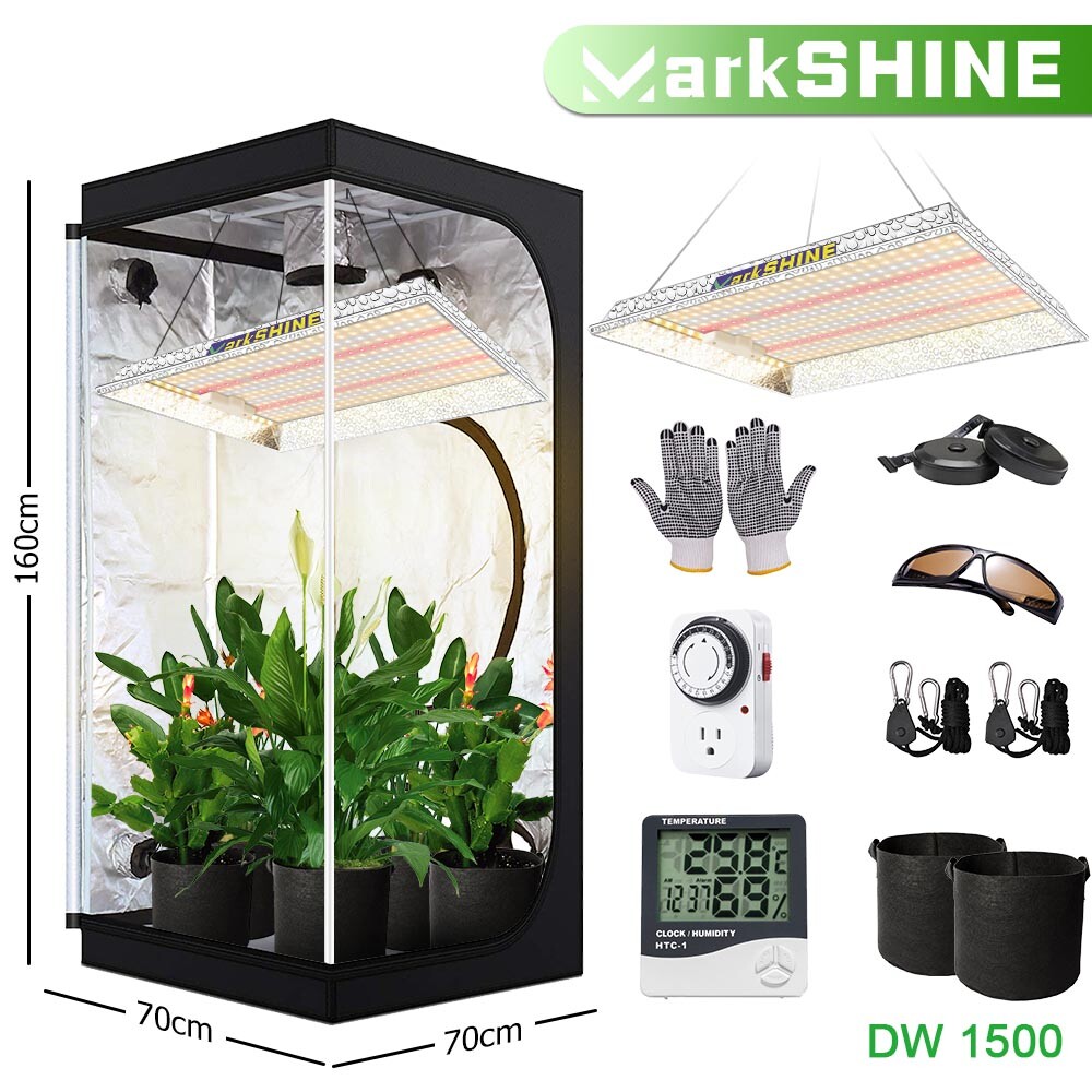Kit Full Spectrum +3' X 3' Hydroponic Indoor Grow Tent Kit