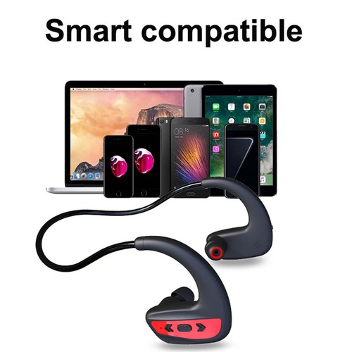 Ipx8 Swimming Earphones Wireless Bluetooth Headphones Earbuds 16GB Mp3 Player