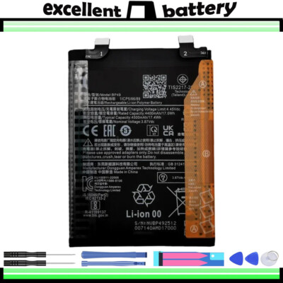 for Xiaomi Poco F4 5G / Xiaomi Redmi K40s (BP49) Battery Replacement