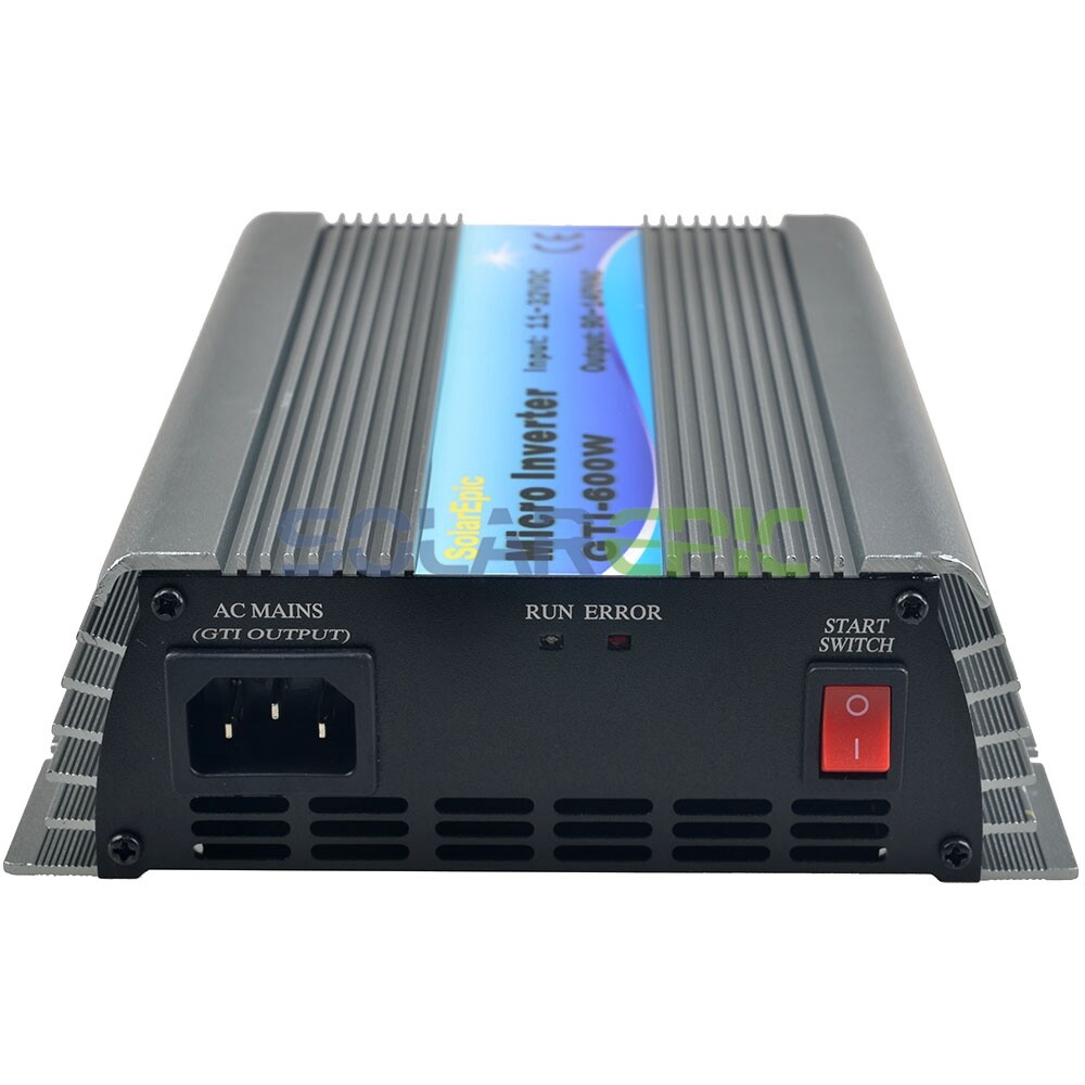 600W Grid Tie Inverter DC18V to AC110V Pure Sine Wave Inverter For Solar Panel