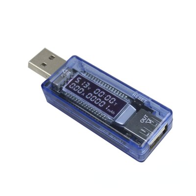 USB Power Tester Voltage Current Capacity Meter 4-20V 3A Test Chargers & Cables