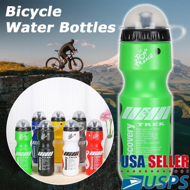 750ML Mountain Bike Bicycle Cycling Water Drink Bottle and H