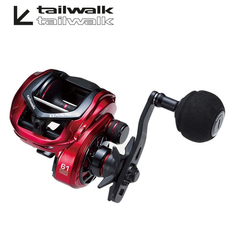 tailwalk Wide Basal VT81 Baitcasting Jigging Reel 11 5/8 oz Bearings