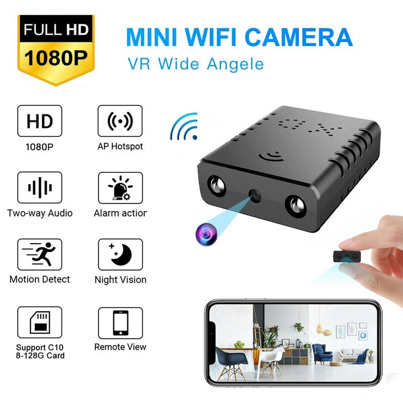 Mini Camera Wifi Wireless Video Camera 1080P HD Small Home Security Surveillance