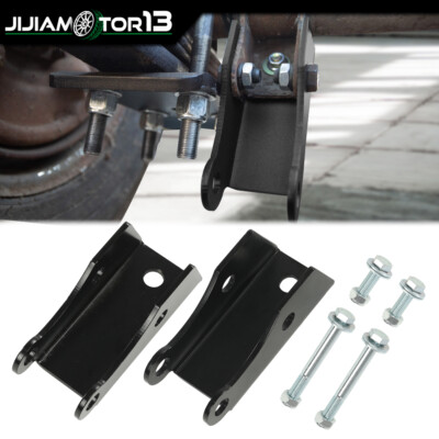 2x Rear Shock Extender Fit For 1973-87 Chevy GMC C10 C15 2WD Lowered Drop Truck