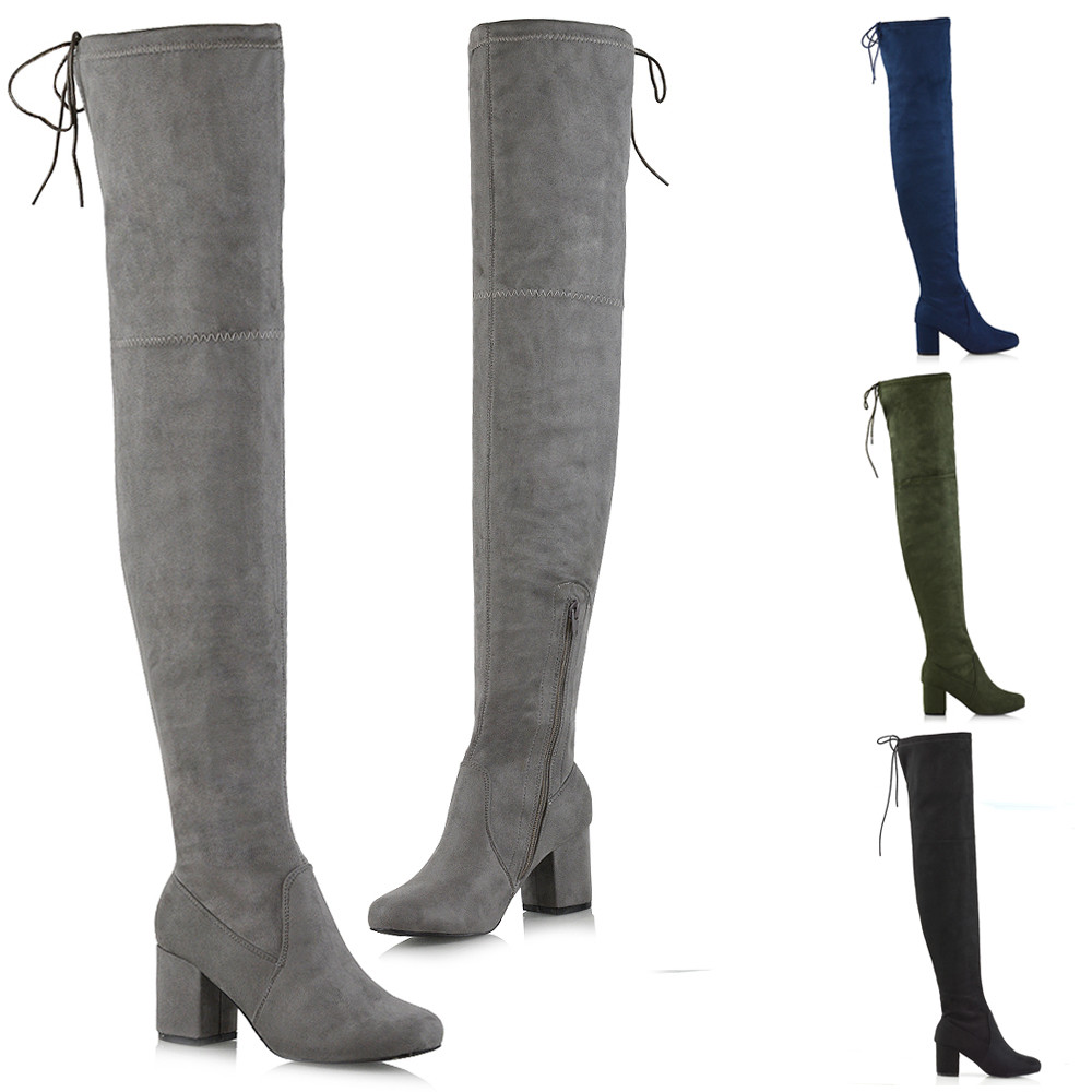 clarks thigh high boots