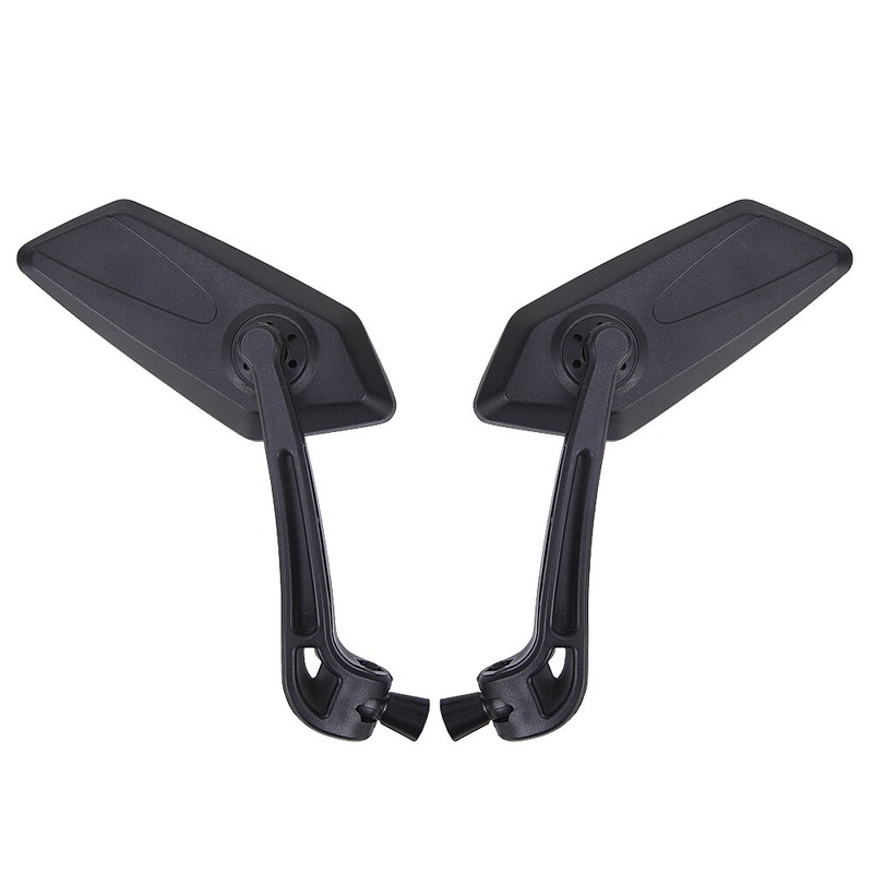 Universal Motorcycle Side Rear Rearview Mirrors Folding Round Mirror 10mm 8mm