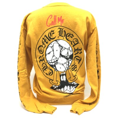 CHROME HEARTS x Matty Boy PPO Mustard LS Long Sleeve Trainer
