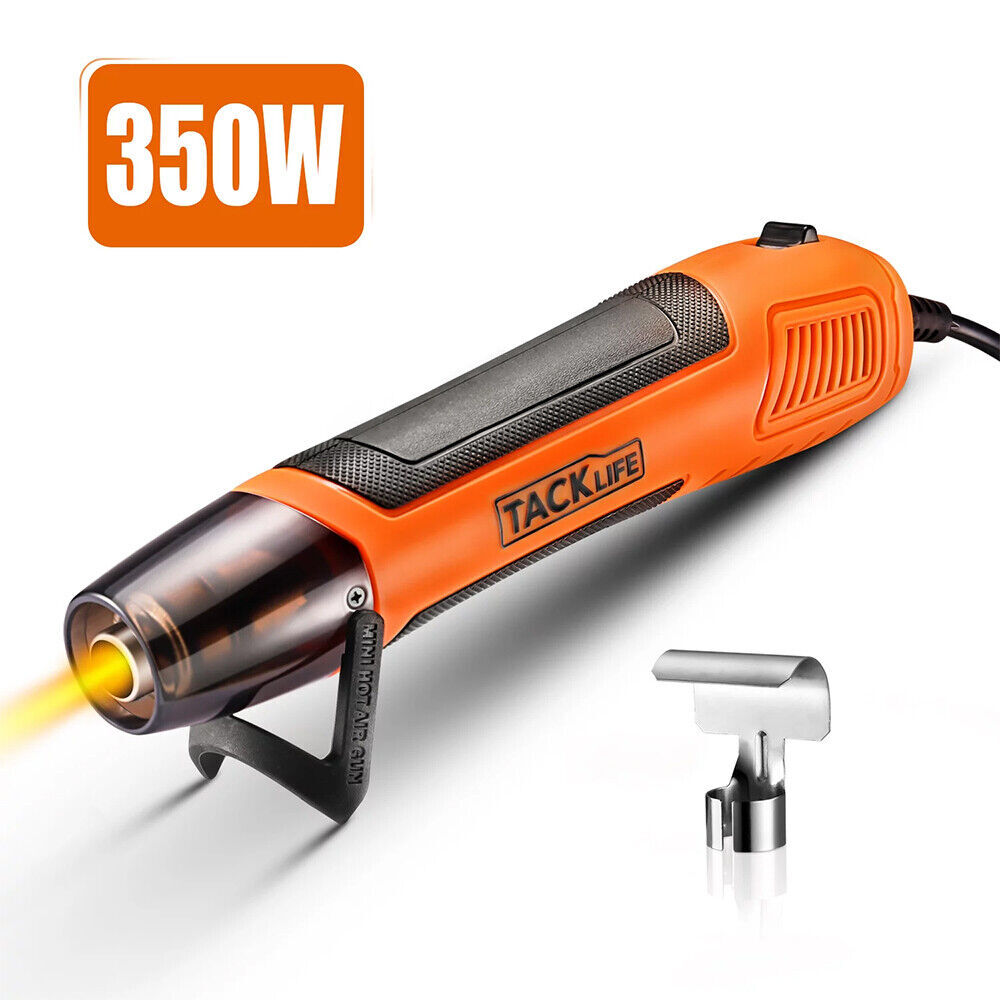 TACKLIFE Mini Heat Gun 350W/662°F Simple and lightweight design extra long cable