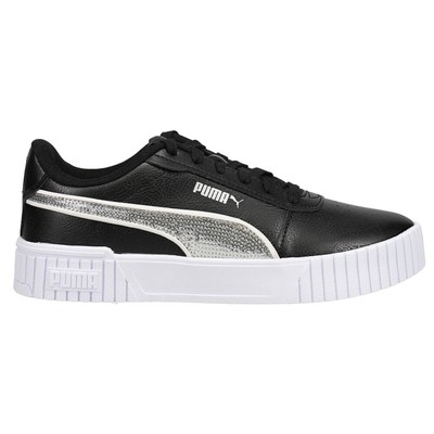 Молодежные черные кроссовки Puma Carina 2.0 с блестящей шнуровкой, повседневная обувь 38618202