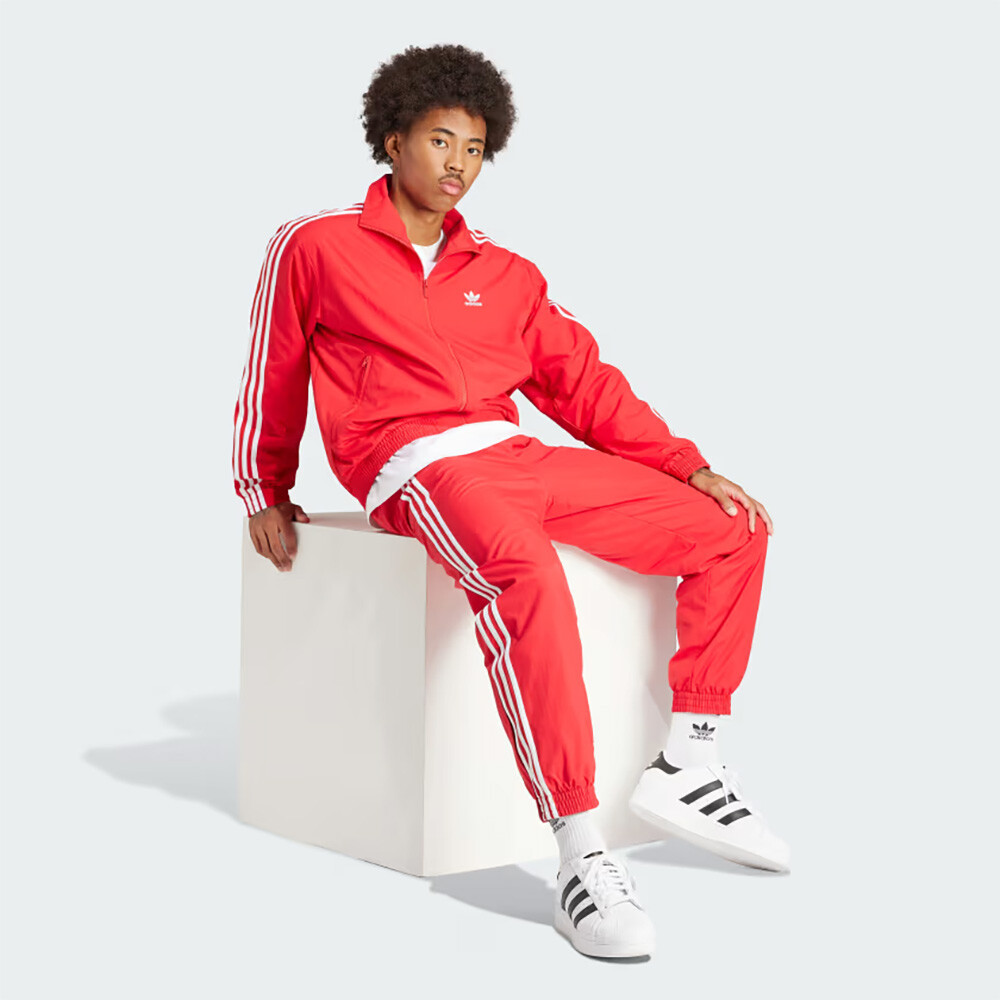 b1226【adidas】FIREBIRD TT&PANTS　セットアップ　赤 Adidas Firebird Tp Red Track Pants adidas
