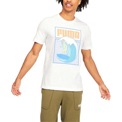 

Мужские белые спортивные повседневные футболки Puma M Ride The Wave Tee 67506002, Белый, Puma M Ride The Wave Tee