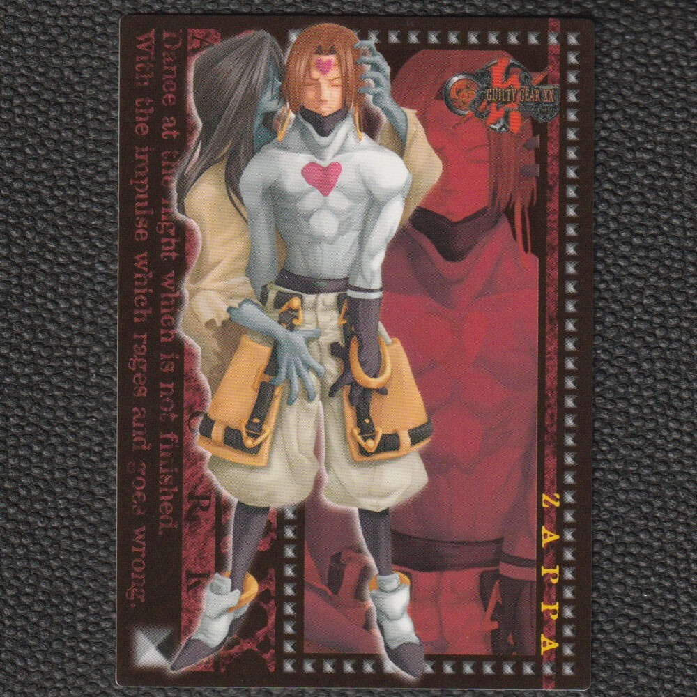 GUILTY GEAR XX Card ZAPPA #73 Arc System Works Arcade Games