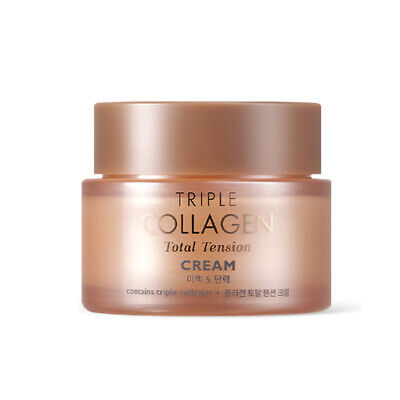 [TONYMOLY] Triple Collagen Total Tension Cream - 80ml / Free Gift