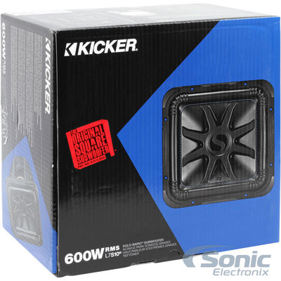 KICKER L7S102 1200W RMS 10" Solo-Baric L7-S Dual 2-Ohm Car Subwoofer Sub Woofer
