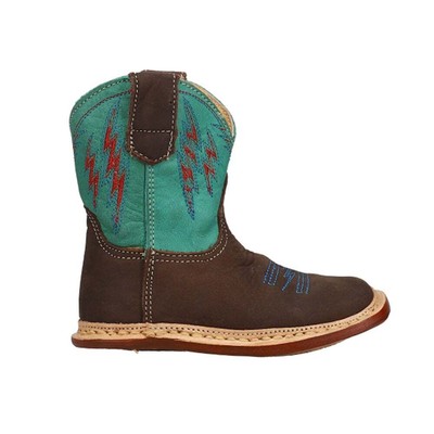

Roper Cowbaby Embroidery Square Toe Cowboy Infant Boys Синие, коричневые повседневные ботинки, Blue;brown, Roper Cowbaby Embroidery Square Toe Cowboy Infant