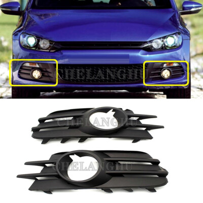 For VW Scirocco 2008 2009 2010 2011 2012-2014 Bumper Fog Light Lamp Grille Cover