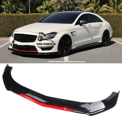 For Mercedes Benz CLS63 AMG CLS550 Front Bumper Lip Splitter Spoiler Body Kit