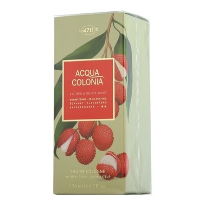 Acqua Colonia 4711 - Lychee & White Mint EDC Eau de Cologne Spray 170 ml