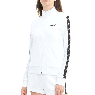

Женская спортивная куртка Puma Amplified Full Zip, размер , повседневная спортивная верхняя одежда 58, Белый, Puma Amplified Full Zip Track Jacket