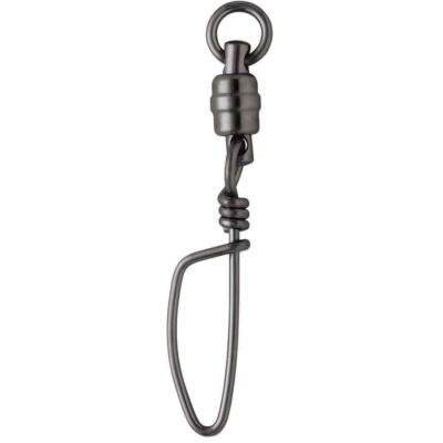VMC BSHBTSS Black SS HD Ball Bearing Snap Swivel #3 120 lb #BSHBTSS#3